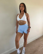 V-Neck Halter Sports Bra - ALYFT